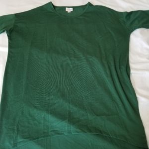 LuLaRoe Irma worn once for Christmas